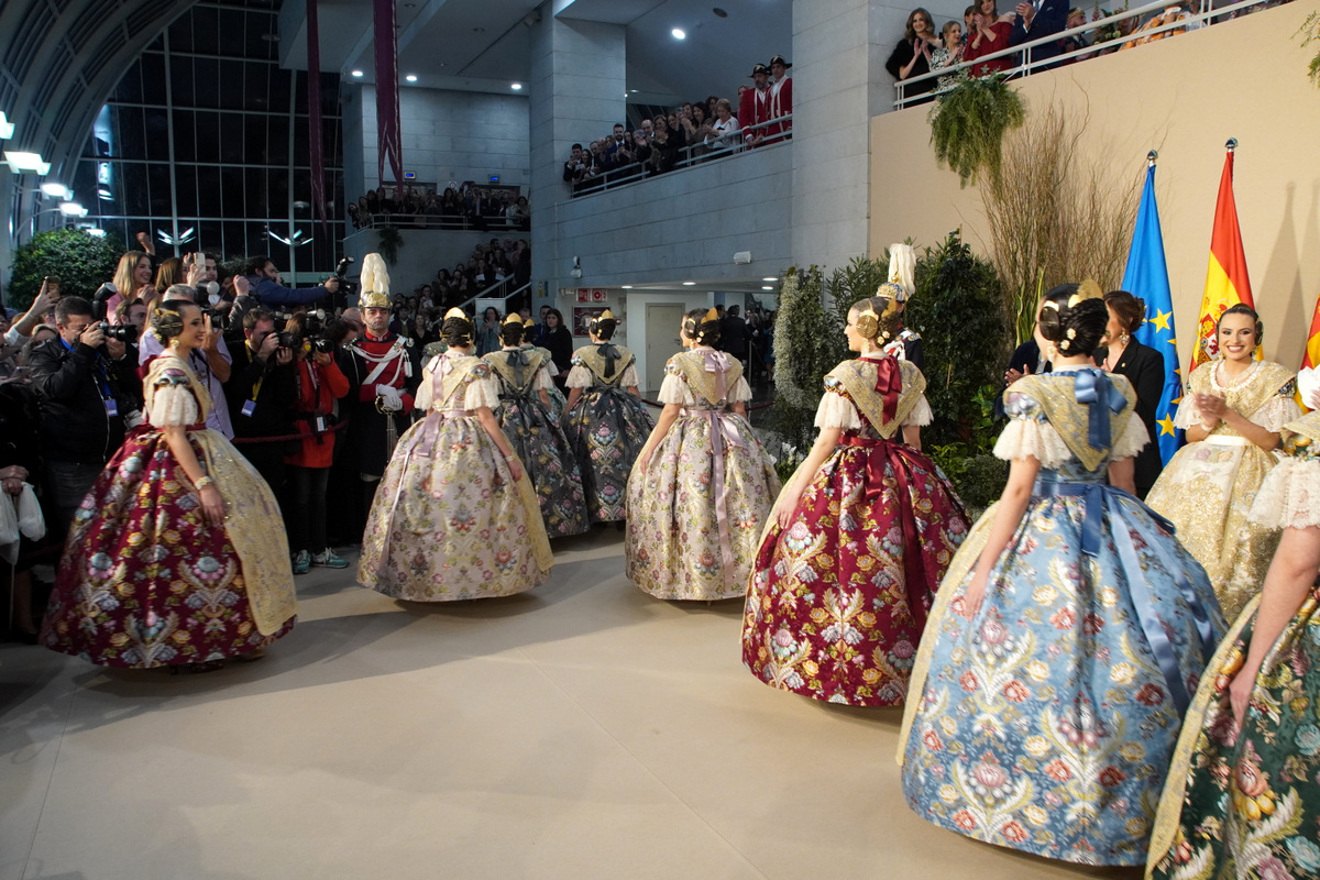 Exaltación de María Estela Arlandis como Fallera Mayor de Valencia 2024